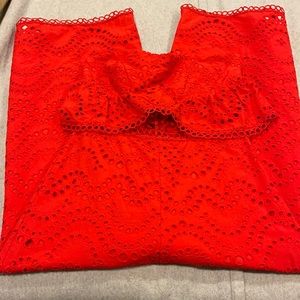 Top shop peekaboo jumpsuit size 4